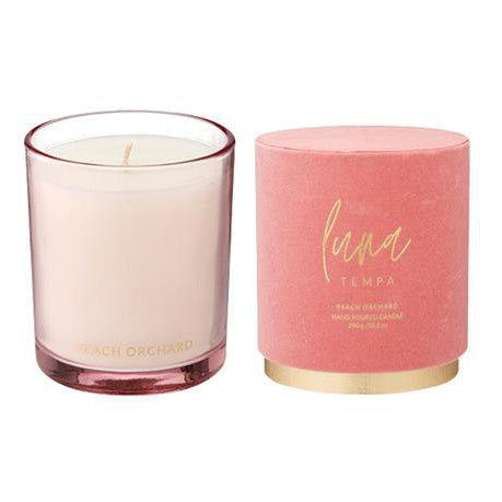 Luna Peach Orchard Large 290g Candle