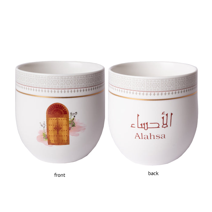 AL-AHSA CUP 140ML 6.60 X 6.40 CM