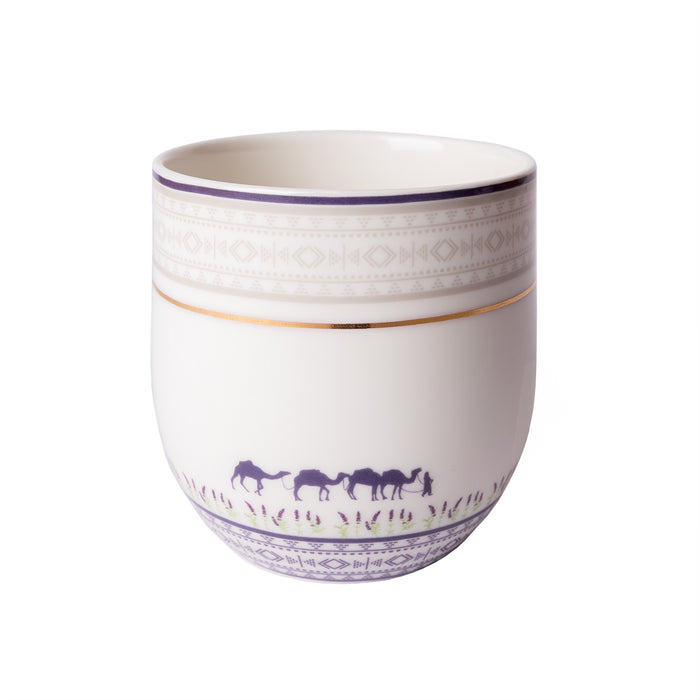 KHOZAMA CAMEL CUP 140ML 6.60 X 6.40 CM - PURPLE