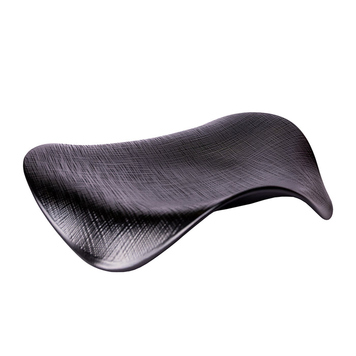 PLATE 11'' 28 X 26.5 X 6.7 CM - BLACK