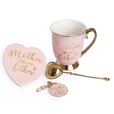 Words For Mum Gift Set, Mother Like No Other - Pink