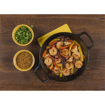 Cast Iron Pan With Dual Handles