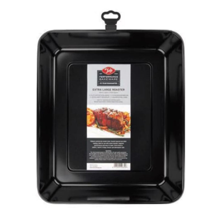 EXTRA LARGE ROASTER 38 X 32 X 7.5CM - CARBON STEEL