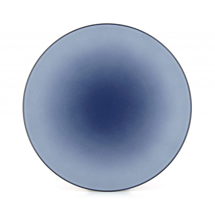 EQUINOXE PRESENTATION PLATE 31.5 X 3.5CM - CIRRUS BLUE