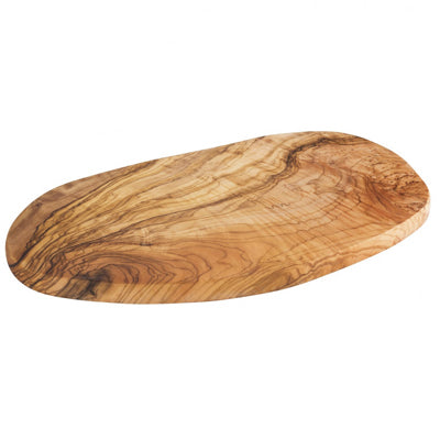 Serving Board 35 X 20.5 X 1.5 Cm - Oiled Olive Wood