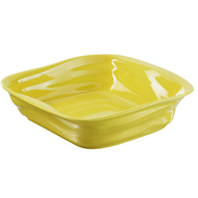 Crumple Square Dish - Seychelles Yellow