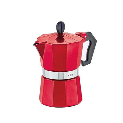Coffee Maker Classico 3 Cups Candy Red