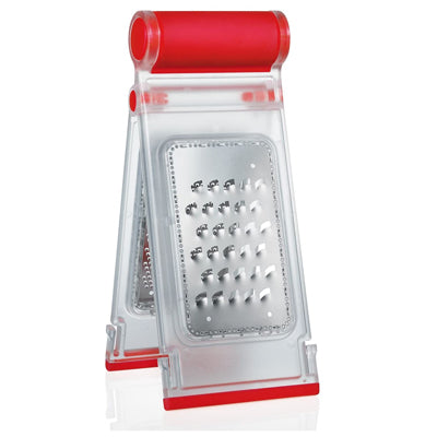 Grater With 2 Blades - Red