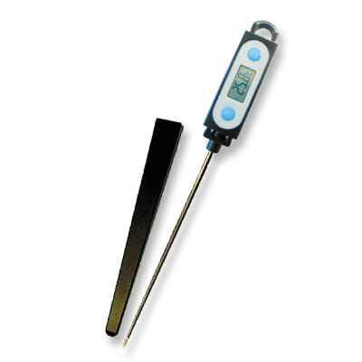 Digital Thermometer C/F Piercing Probe W/ Calibration