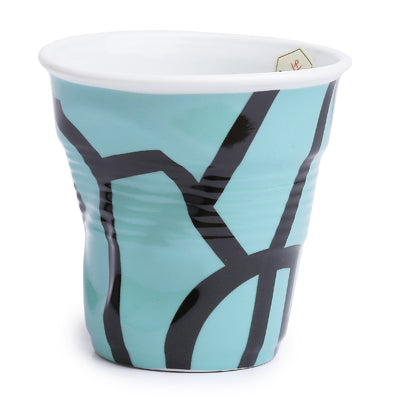 Crumple Cappuccino Cup (180ml) - White