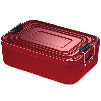 Lunch Box Aluminium - Red