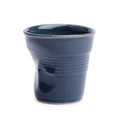 Crumple Espresso Cup (80ml) - Cinder Grey