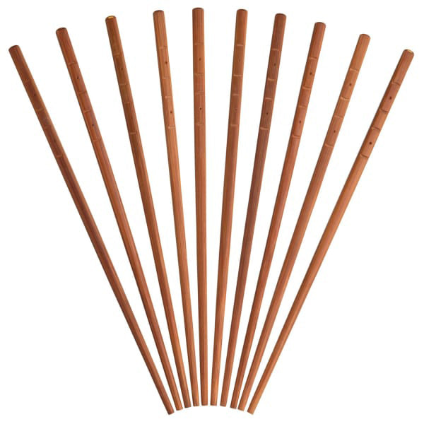 Pure Oriental Chop Sticks pack 10 Reusable Bamboo