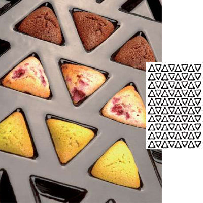 Flexible Pastry Tray - Triangles