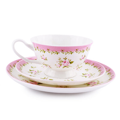 Tea Cup Saucer Plate - Annie