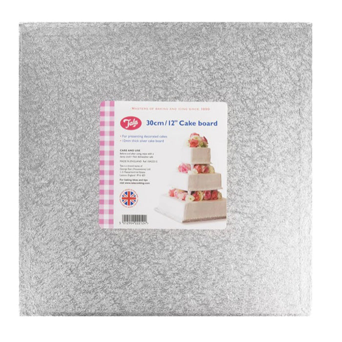 SQUARE CAKE DRUM 12'' - 12MM THICKNESS