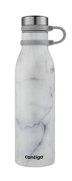 Water Bottle Matterhorn 590ml - White Marble