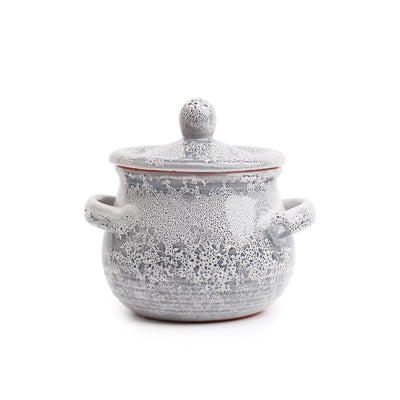Mini Etrus Can Pot With Lid 10cm - Grey