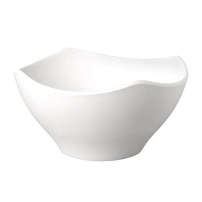 Bowl 'Zen' 1.4l, 21 X 21 X 11 Cm - White Melamine