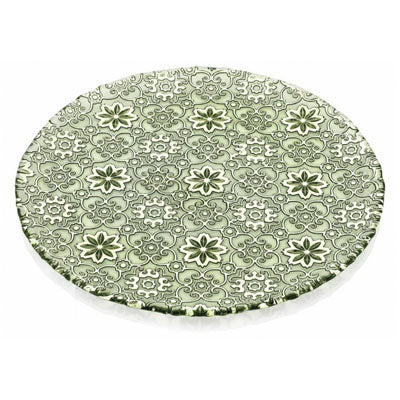 Arabesque Platter - 37cm - Jade Green