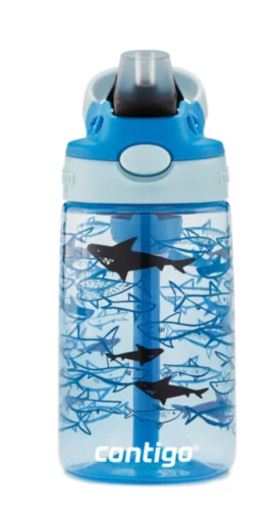 Kids Water Bottle Easy Clean 420ml - Sharks