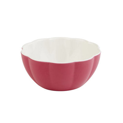 Bowl 'Lotus' 0.3l, 13 X 6 Cm - Red/Cream