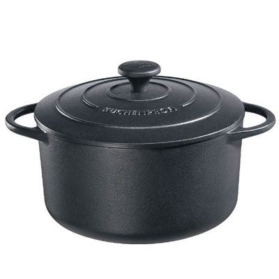 Provence Round French Oven, Black 26cm