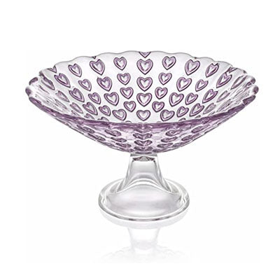 Cupido Footed Bowl - 25cm - Pink