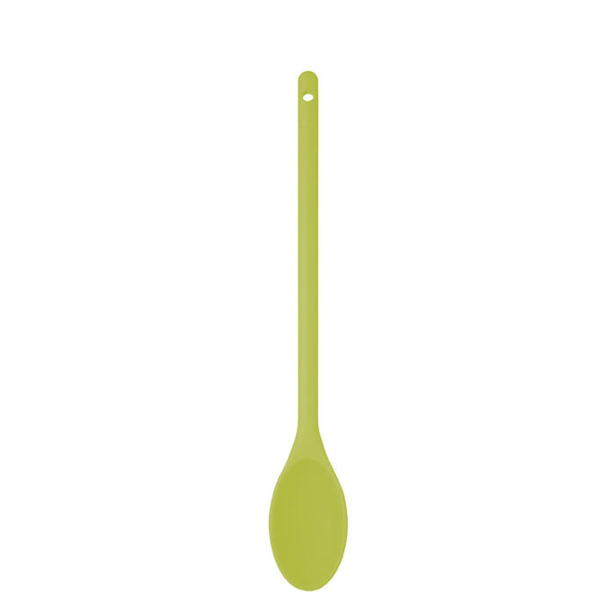 Cooking Spoon, Silicone/Nylon Core 38cm - Green