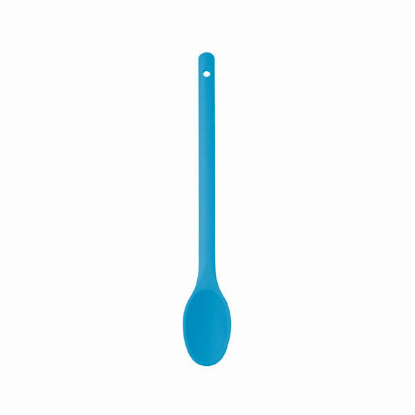 Cooking Spoon, Silicone/Nylon Core 30cm - Blue