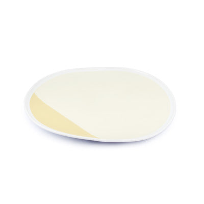 Oval Platter 23.5 Cm - Colour Shades Yellow