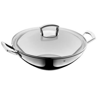 Wok With Glass Lid 36cm