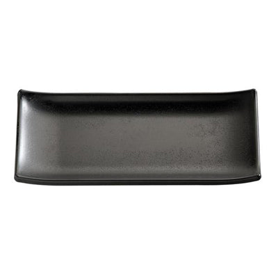 Tray/Sushiboard 'Zen', Rectangular 22.5 X 9.5 X 3cm - Black