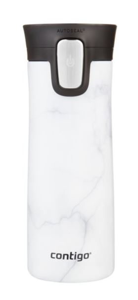 Travel Mug Pinnacle Couture 420ml - White Marble