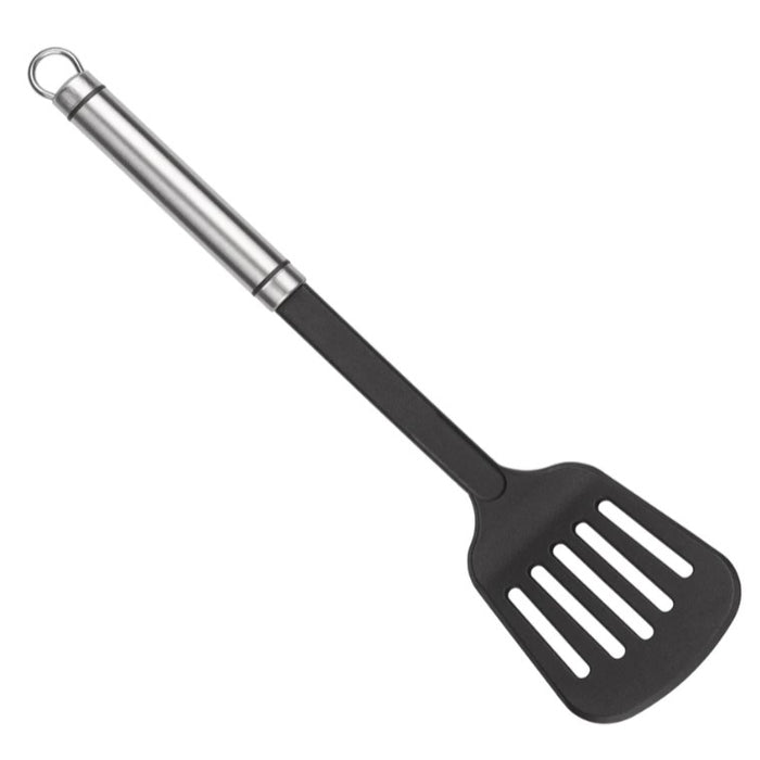 SLOTTED TURNER WITH STAINLESS STEEL HANDLE