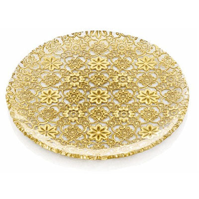 Arabesque Platter - 37cm - Gold