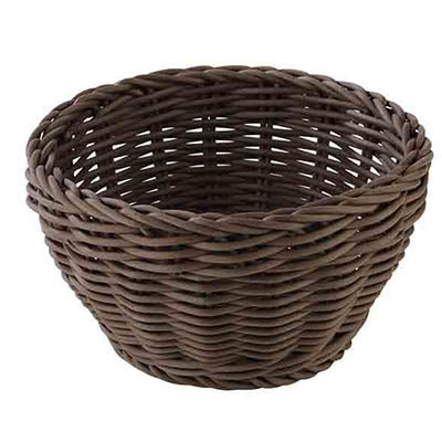 Basket 'Profi Line', Round 16 X 8cm - Brown