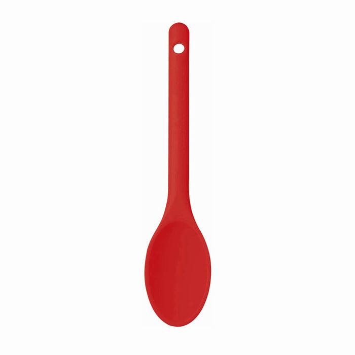 Cooking Spoon, Silicone/Nylon Core 22cm - Red