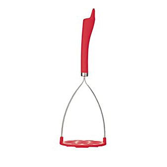 Masher, Silicone Covered 28cm - Red