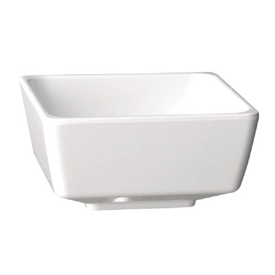 Bowl 'Float' 4.70l, 25 X 25 X 12 Cm - White Melamine