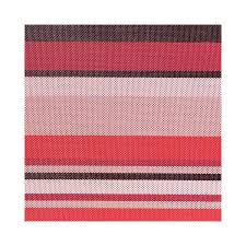 Placemat Fine Band 45 X 33cm, Lines Red