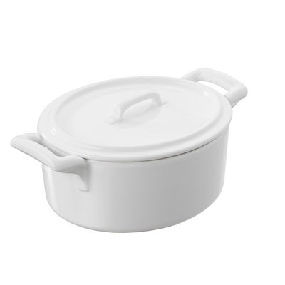 Cocotte With Lid - White
