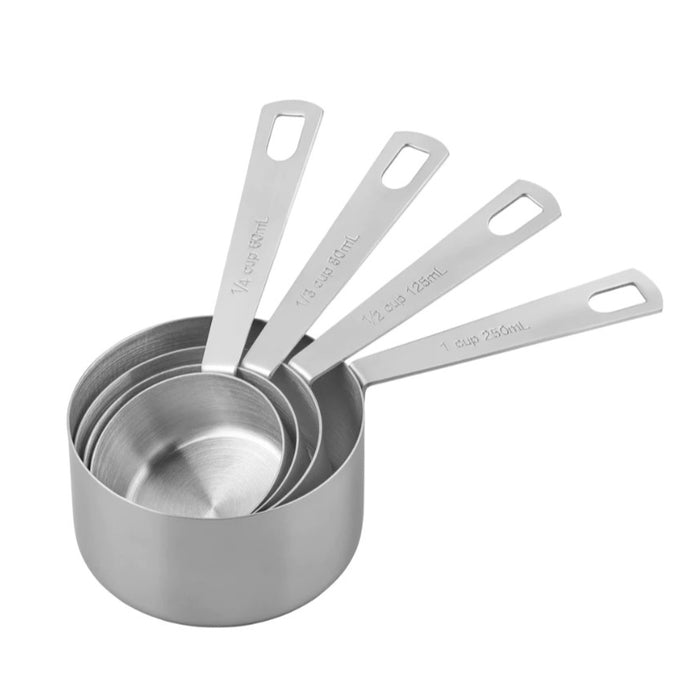 MEASURING CUP SET OF 4, STAINLESS STEEL