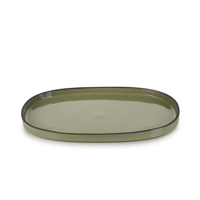 CARACTERE OVAL PLATE - CARDAMOM