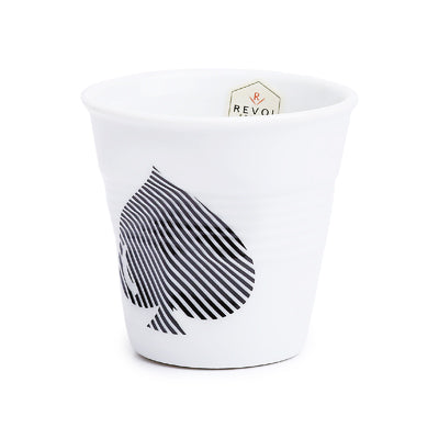 Crumple Espresso Cup (80ml) - Whitepique