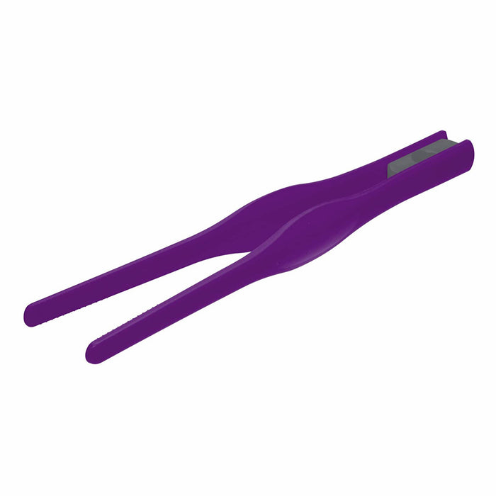 Tweezer Tong, Silicone 29cm - Purple