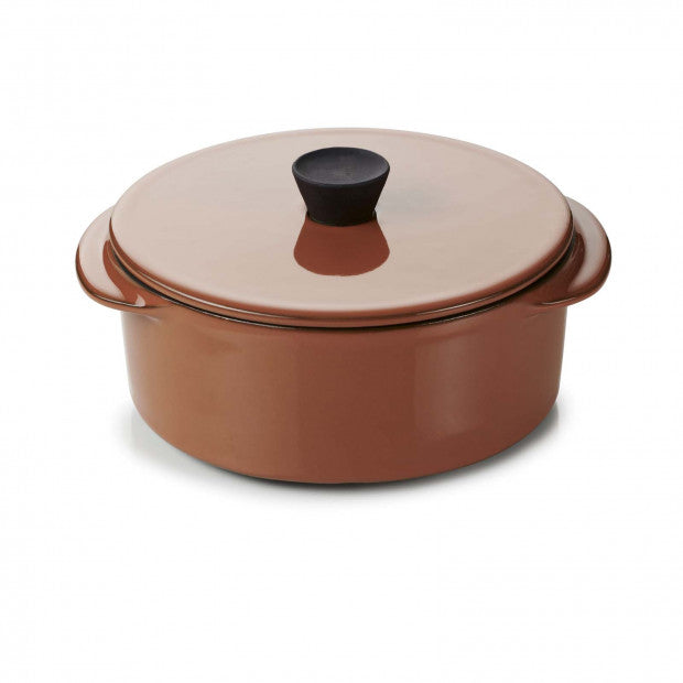 CARACTERE COCOTTE WITH LID 25CL, CINNAMON
