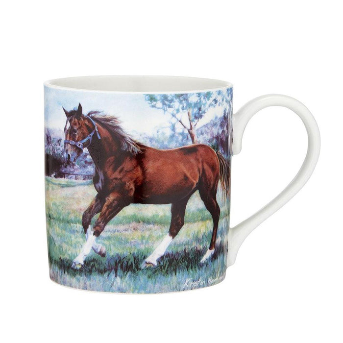 Beauty Of Horses Cantering Spirit City Mug