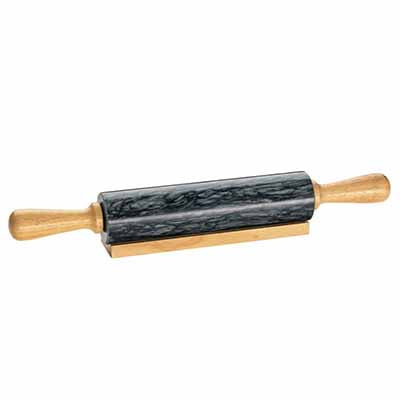 Rolling Pin, Black Marble
