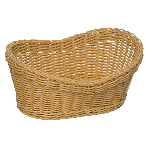 Basket, Oval 29.5 X 20.5 X 13cm Beige